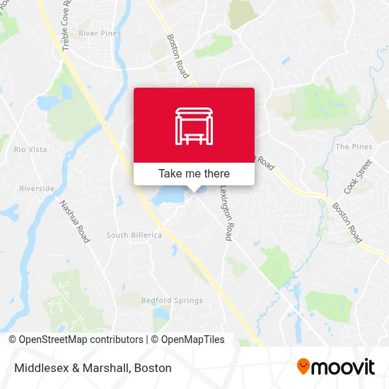 Middlesex & Marshall map