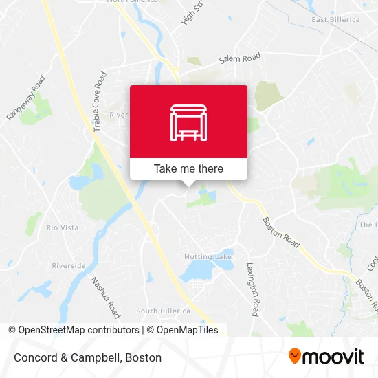 Concord & Campbell map