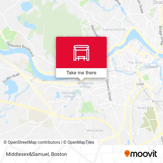 Mapa de Middlesex&Samuel