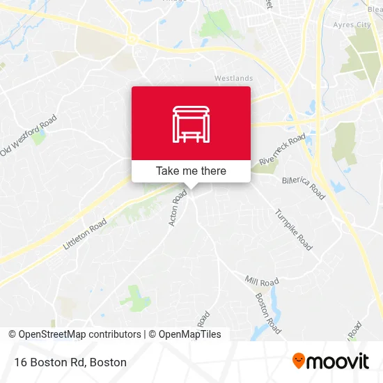 16 Boston Rd map