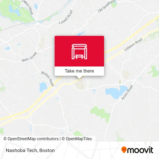 Nashoba Tech map