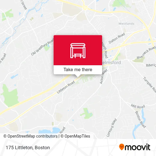 175 Littleton map