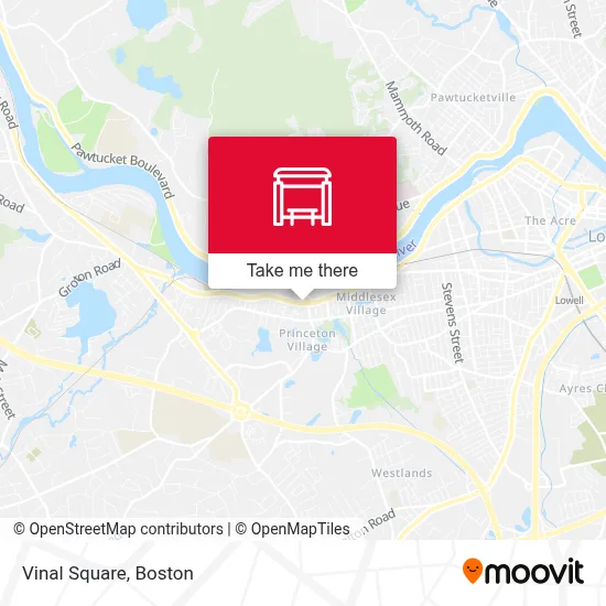 Vinal Square map