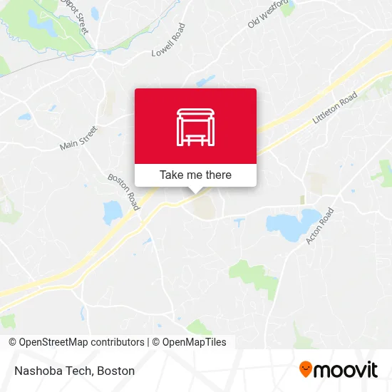 Nashoba Tech map