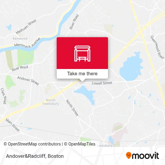 Andover&Radcliff map