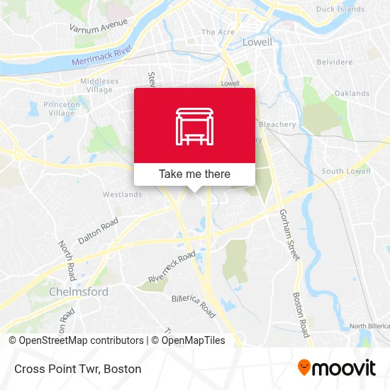 Cross Point Twr map