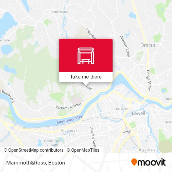 Mammoth&Ross map