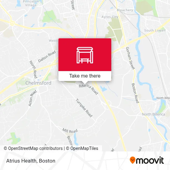 Atrius Health map