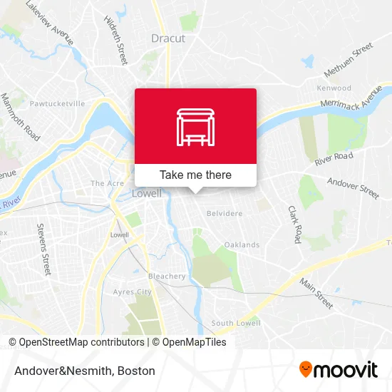 Andover&Nesmith map