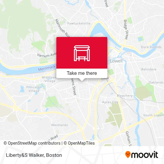 Liberty&S Walker map