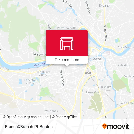 Branch&Branch Pl map