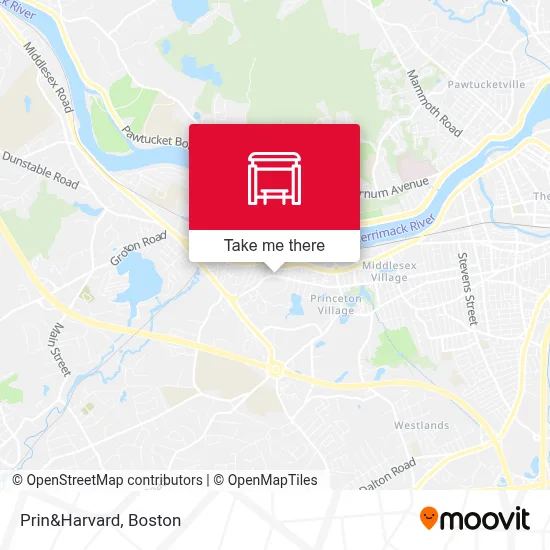 Prin&Harvard map