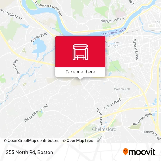 255 North Rd map