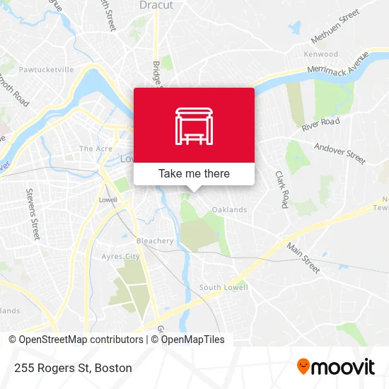 255 Rogers St map