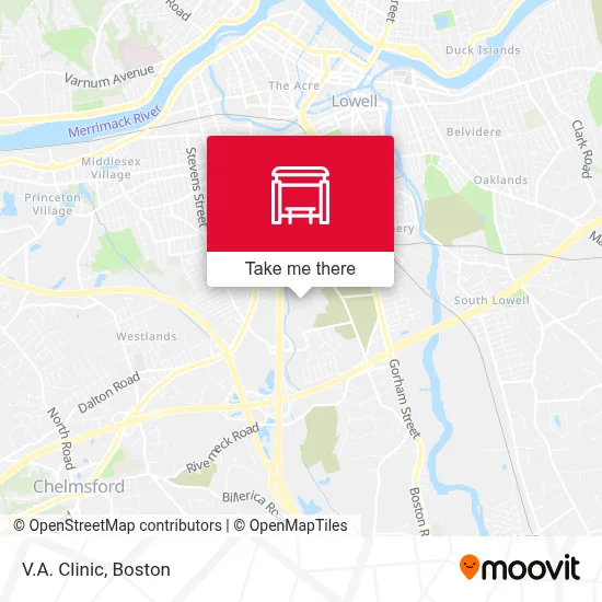 V.A. Clinic map