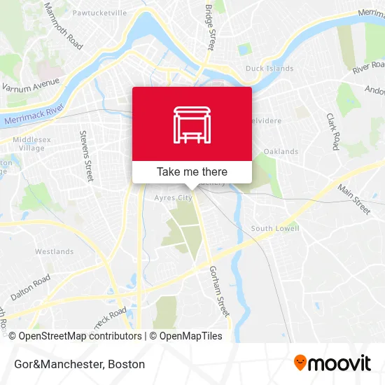 Gor&Manchester map