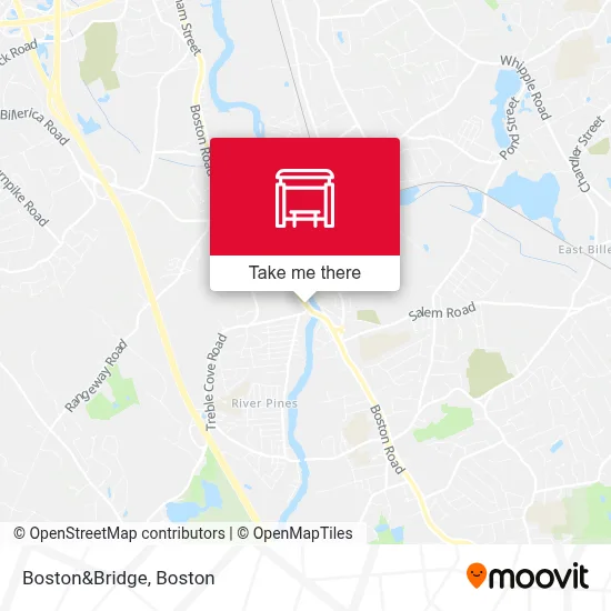 Boston&Bridge map