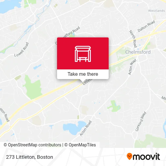 273 Littleton map