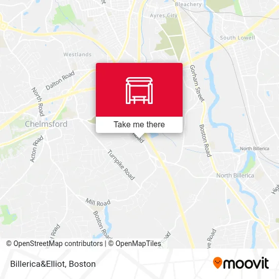 Billerica&Elliot map