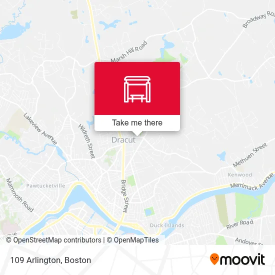 109 Arlington map