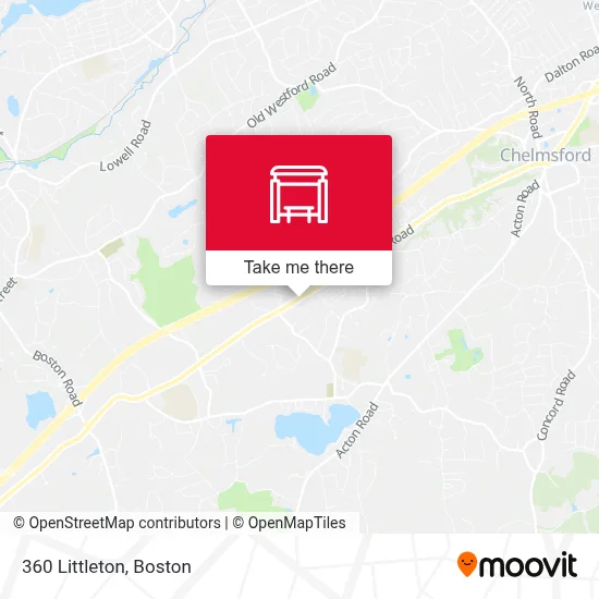 360 Littleton map