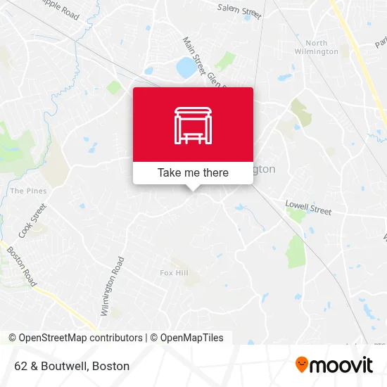 62 & Boutwell map