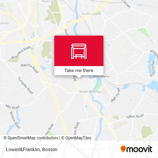 Lowell&Franklin map
