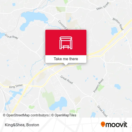 King&Shea map