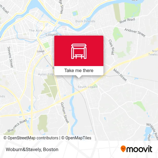 Woburn&Stavely map