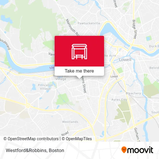 Westford&Robbins map