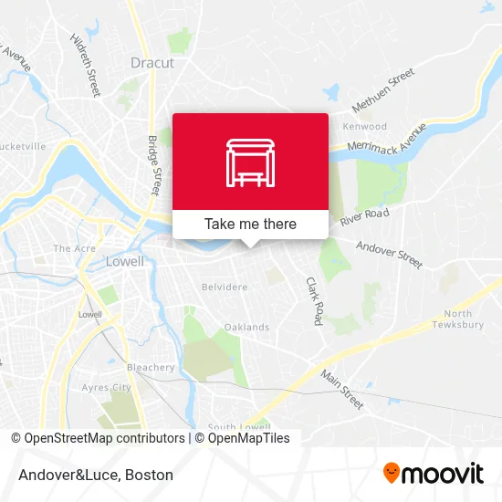 Andover&Luce map