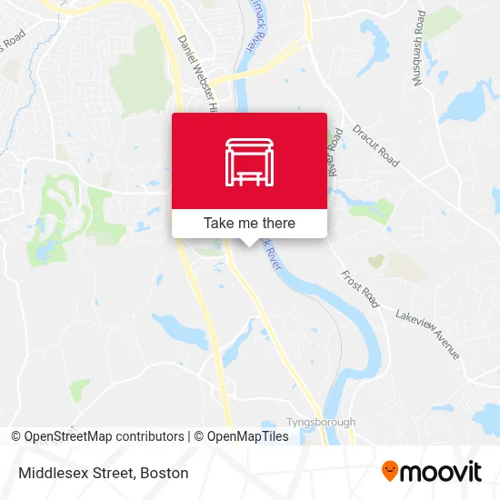 Middlesex Street map