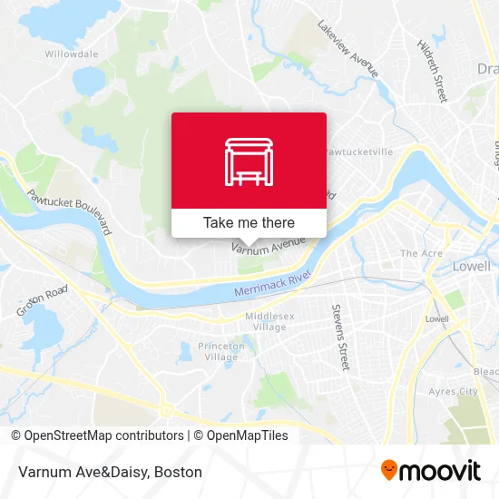 Varnum Ave&Daisy map