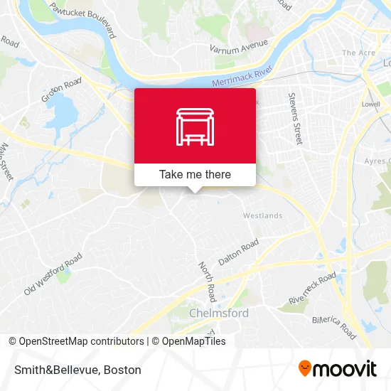 Smith&Bellevue map
