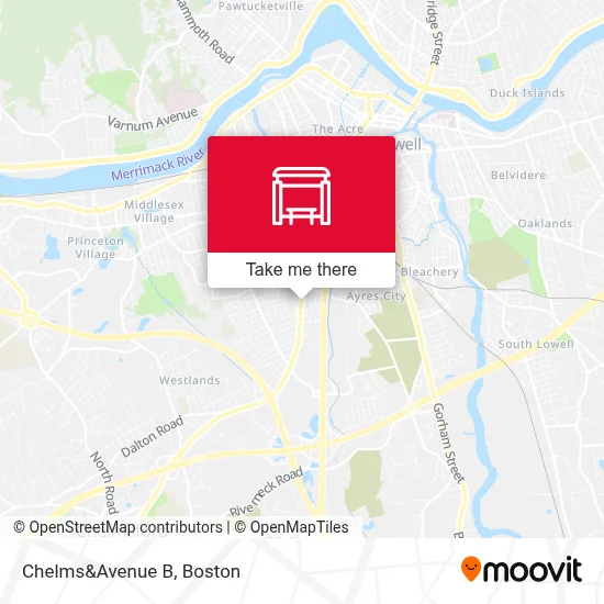 Chelms&Avenue B map