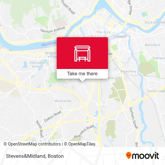 Stevens&Midland map
