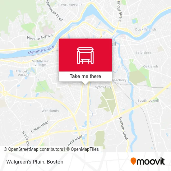 Walgreen's Plain map