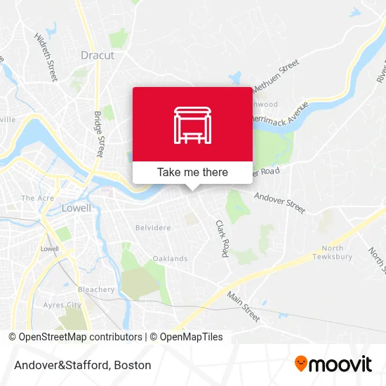Andover&Stafford map
