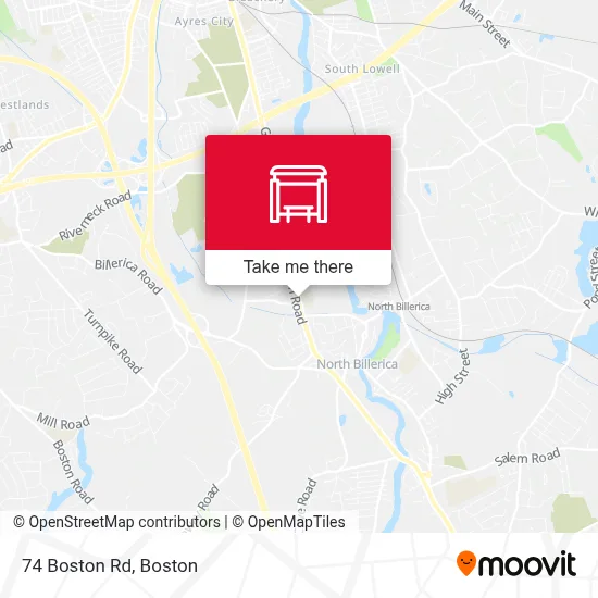 74 Boston Rd map