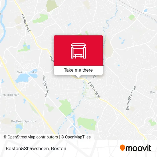 Boston&Shawsheen map