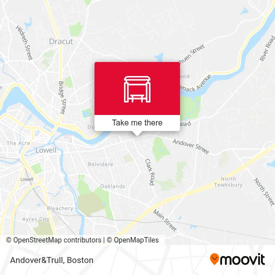 Andover&Trull map
