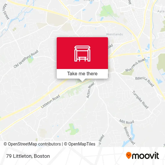 79 Littleton map