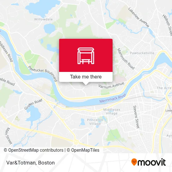 Var&Totman map