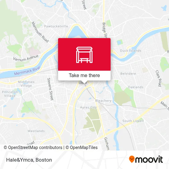 Hale&Ymca map
