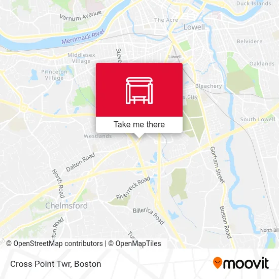 Cross Point Twr map