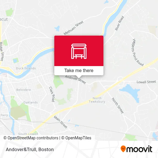 Andover&Trull map