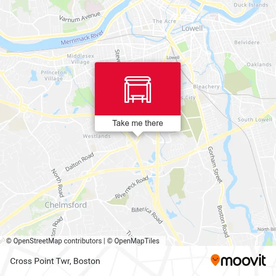 Cross Point Twr map