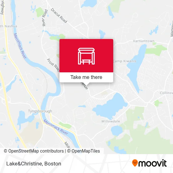 Lake&Christine map