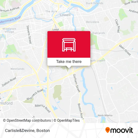 Carlisle&Devine map