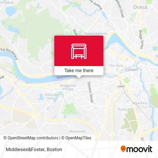 Middlesex&Foster map